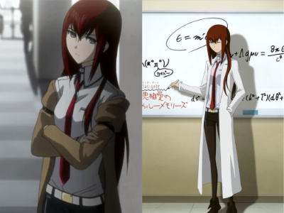 En version classique ou en tenue de scientifique Kurisu Makise est un cosplay facile