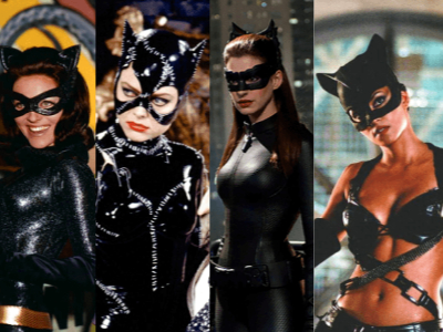 Différentes références pour le cosplay de Catwoman - source Cnews