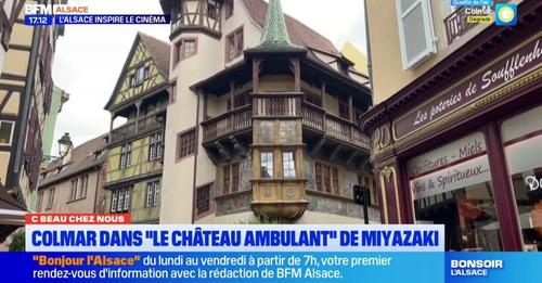 Lien vers le replay de BFMTV Alsace - Colmar dans les anime japonais