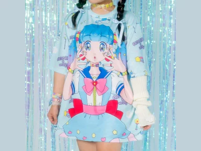T-Shirt Yume-chan Sailor Pastel | ACDC Rag x Mog