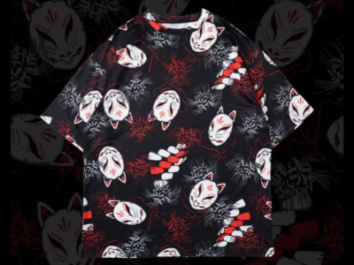 T-Shirt Dark Kitsune | ACDC Rag
