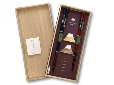 Coffret cadeau Baguettes Japonaises Usagichirashi Gai