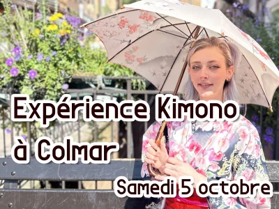 En Kimono à Colmar