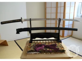 Vrai katana japonais  - shinken fabriqué sur mesure