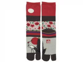 Chaussettes tabi Grue sous le soleil du Japon 25-28cm