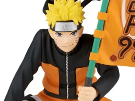 Figurine Naruto - Naruto Uzumaki avec drapeau Narutop99